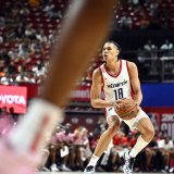 Kyshawn George entend gagner sa place dans l'alignement des Wuzards lors de cette Ligue d'été. KEYSTONE/AP/David Becker